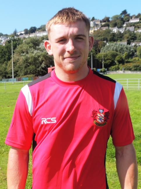 Ieuan Davies -lively Milford flanker is on the scoresheet again 